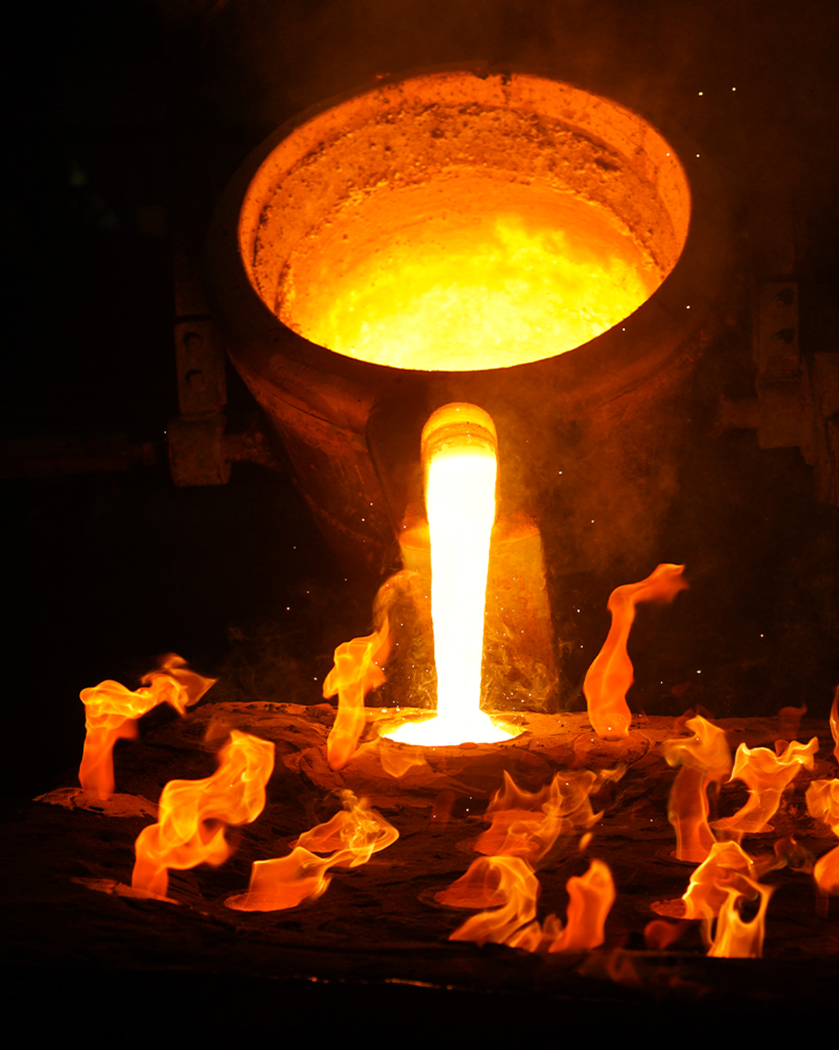 alloys-poured